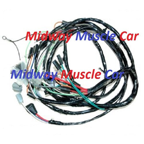 internal volt alt front end head lamp wiring harness 64-67 Chevy Chevelle Malibu