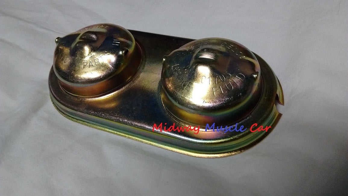 drum brake master cylinder cap lid 67-74 Chevy Chevelle Camaro Pontiac GTO 442