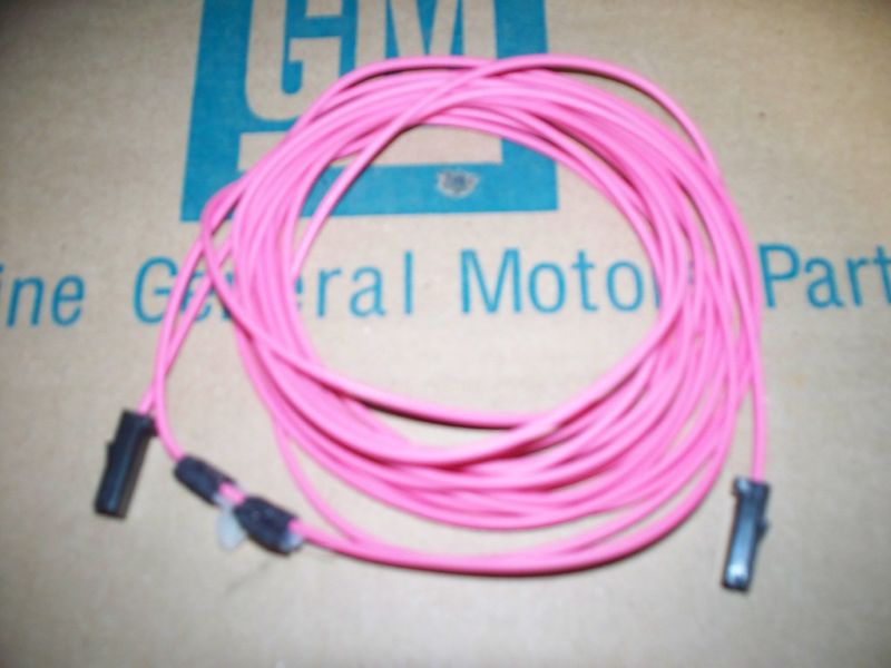 power trunk release wiring harness 67- 71 Pontiac GTO Chevy Chevelle Camaro T/A