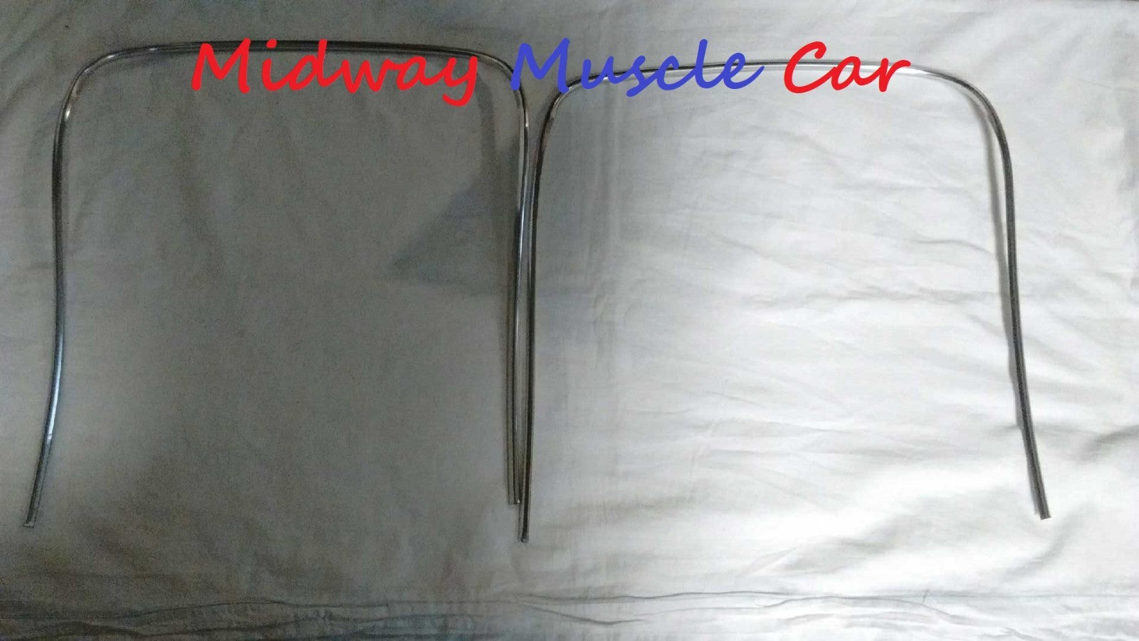 69-72 bucket seat back chrome trim Chevy Chevelle GS Cutlass skylark Pontiac GTO