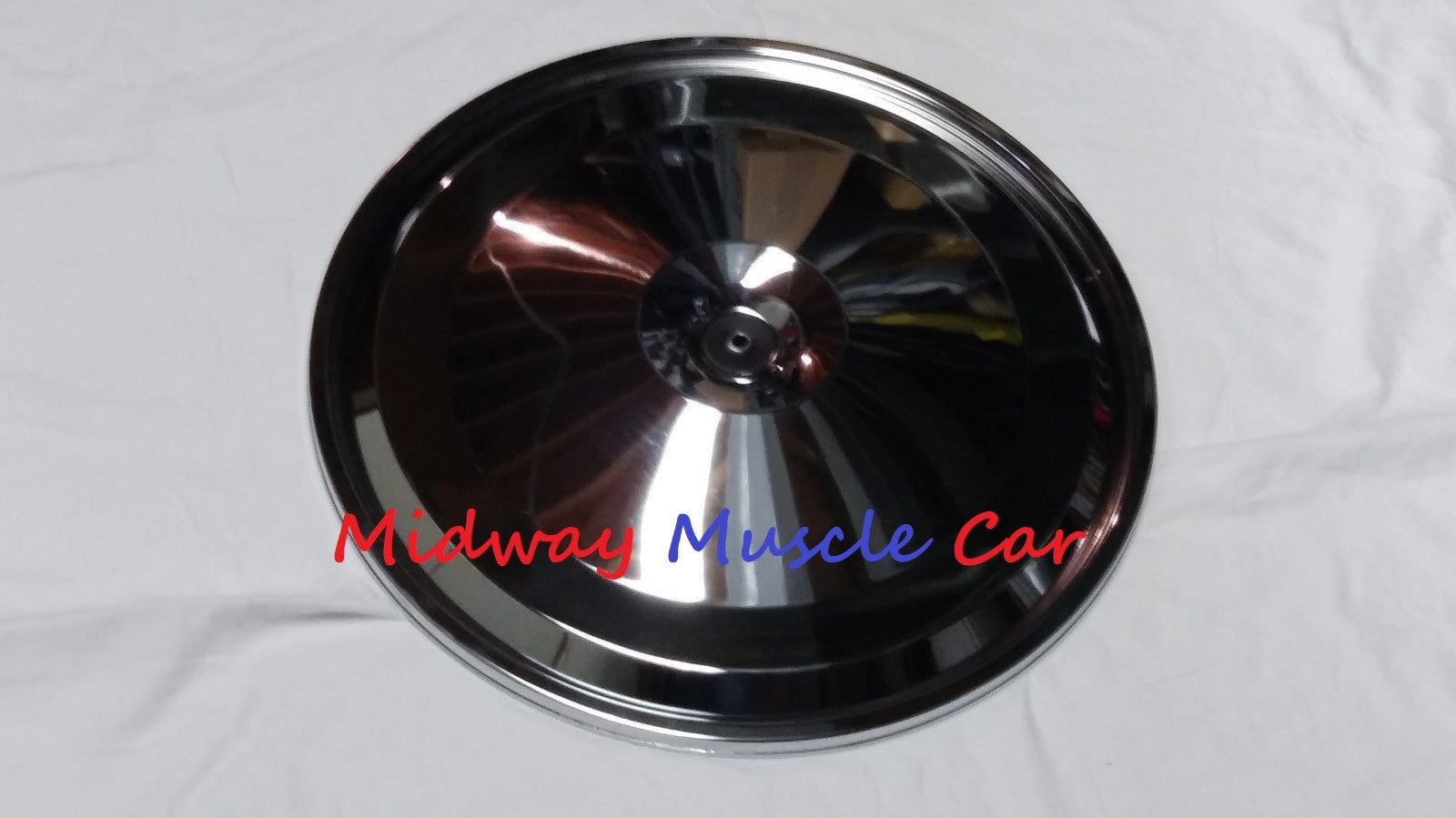 17" chrome air cleaner lid 67-74 Pontiac GTO Firebird Olds 442 GS 400 455 350