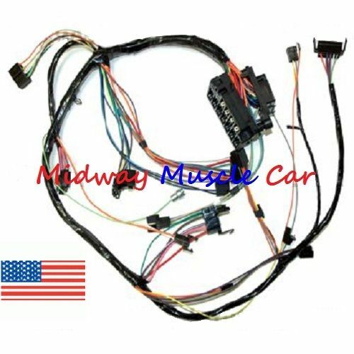 dash wiring harness w/ fuseblock 67 1967 Pontiac Firebird