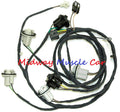 rear body tail light trunk wiring harness 69 Chevy Camaro z/28 SS