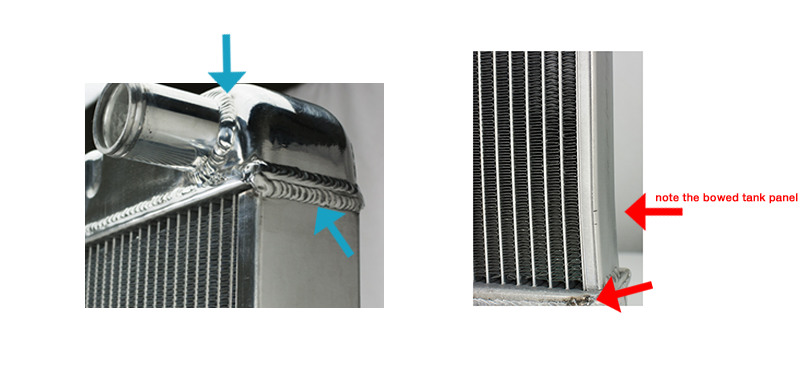 77-87 Chevy GMC Pickup truck Suburban   Cold-Case aluminum performance radiator
