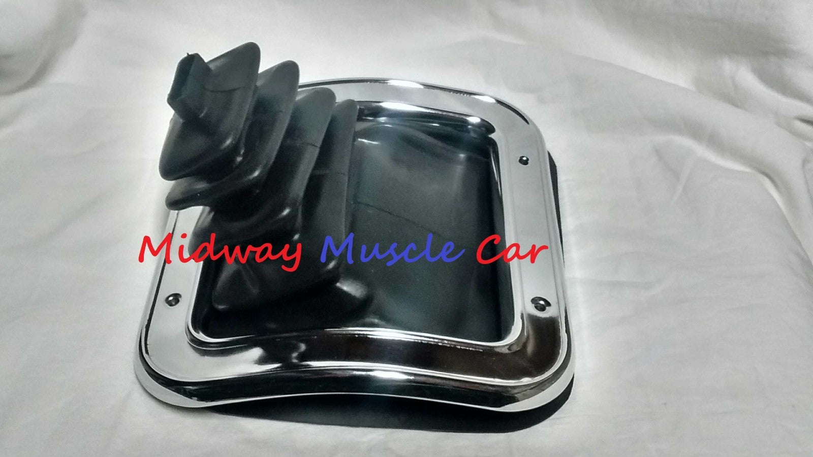 manual trans shifter boot & retainer ring w/o console  68-72 Chevy II Nova