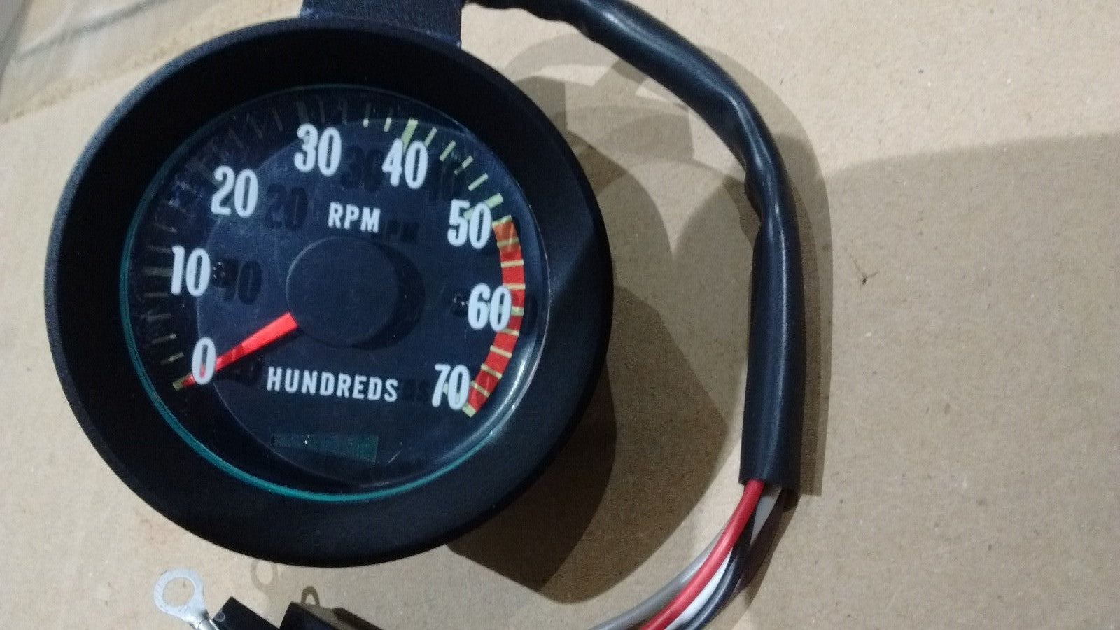 67 Chevy chevelle BLINKER TACH TACHOMETER malibu el camino  5500 rpm redline