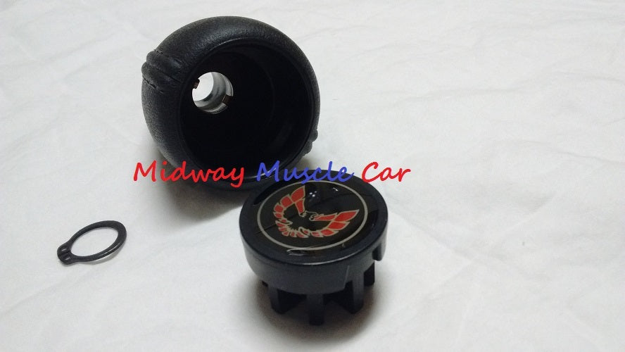 NEW red A/T shift shifter knob assy 76-81 Pontiac Firebird T/A Formula Trans Am