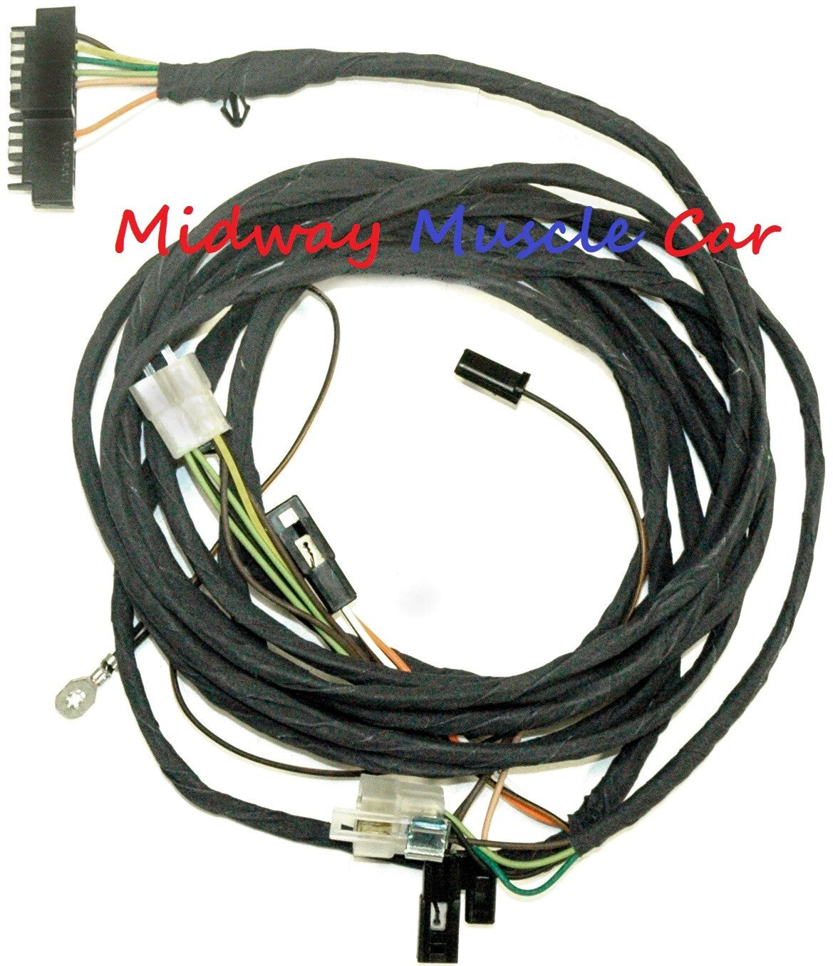 coupe rear body intermediate wiring harness 70 71 72 Pontiac GTO lemans judge