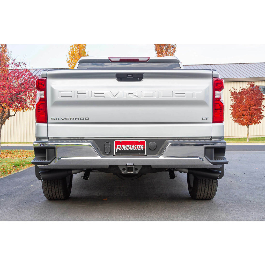 Flowmaster Outlaw Series Cat Back Exhaust System 19-21 Silverado Sierra 5.3L