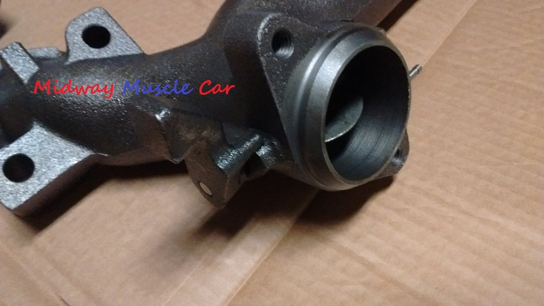 NEW STANDARD exhaust manifolds pair 64-68 Pontiac GTO LeMans Tempest