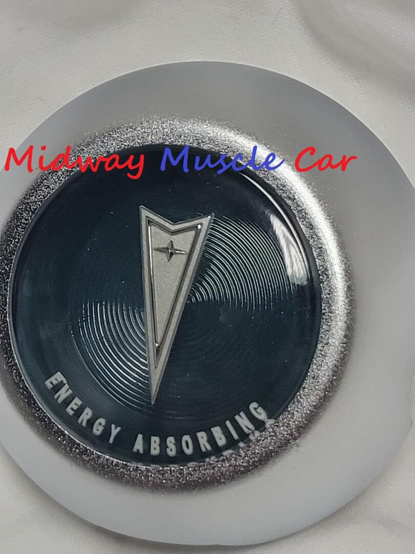 Deluxe steering wheel horn center cap assy 67 68 Pontiac GTO Lemans Tempest