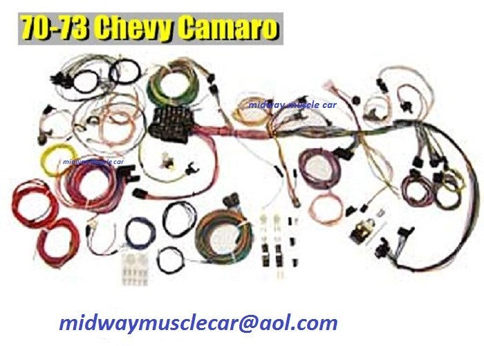 70 71 72 73 Chevy Camaro Wiring kit Classic Update Wiring Harness Series ss z/28