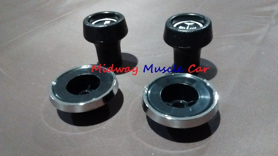 NEW inner & outer radio knobs 71-79  Chevy Chevelle Camaro II Corvette Nova