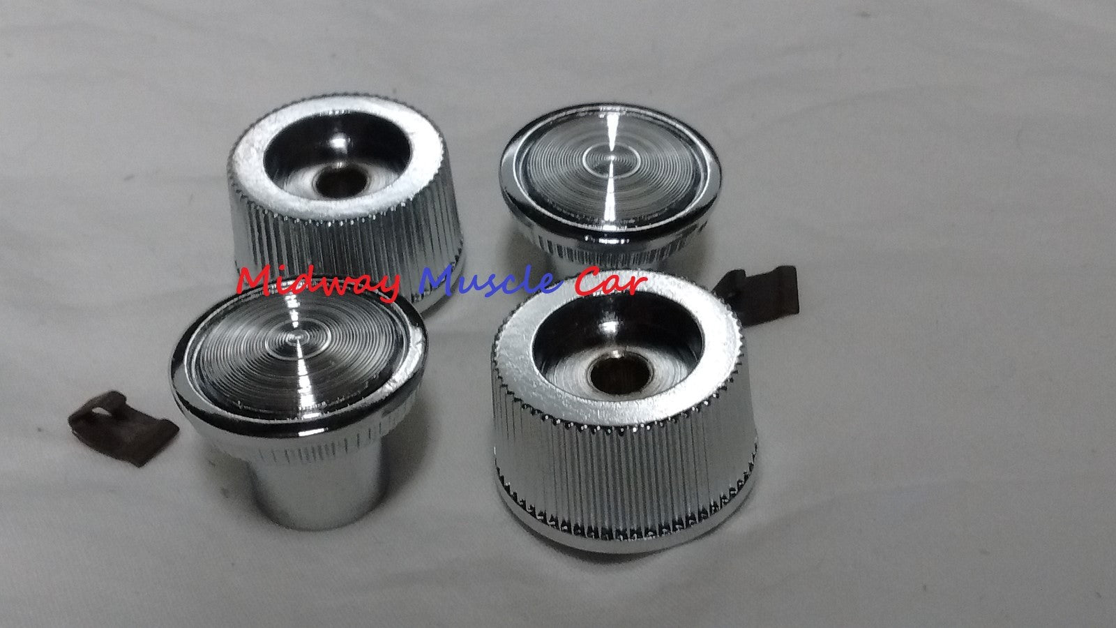 NEW inner & outer radio knobs 1966 66 Chevy Chevelle Malibu el camino