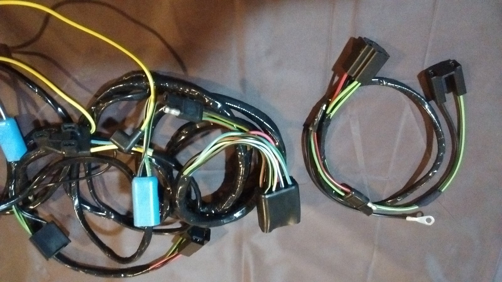 Front end Headlight lamp Wiring Harness V8 64 Ford Galaxie