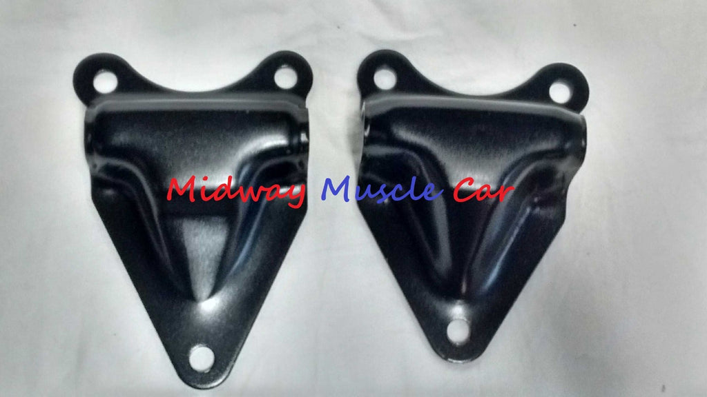 motor engine mount frame braces brackets (pr) 326-400  64-72 Pontiac GTO Lemans