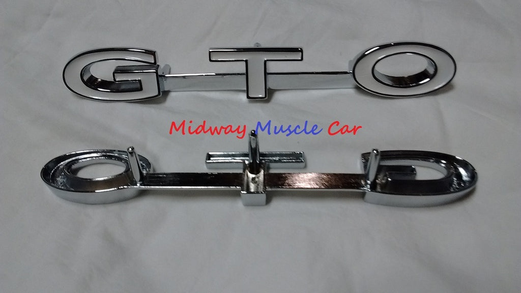 NEW  1969 69  Pontiac GTO     front fender side GTO emblem