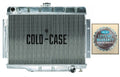 70-85 Jeep CJ Cold-Case aluminum performance radiator chevy small block V8 swap
