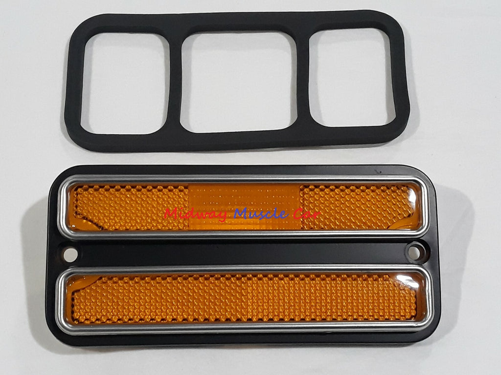 deluxe front side marker lens 67-72 Chevy GMC Pickup Blazer Suburban C10 C1500