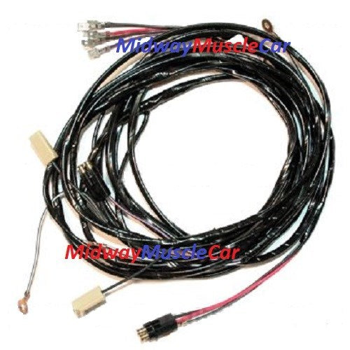 58 59 60 Corvette rear body tail light wiring harness    Chevy vet 283