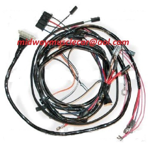 engine wiring harness 63 Chevy Corvette 327 stingray roadster vet    WITHOUT A/C