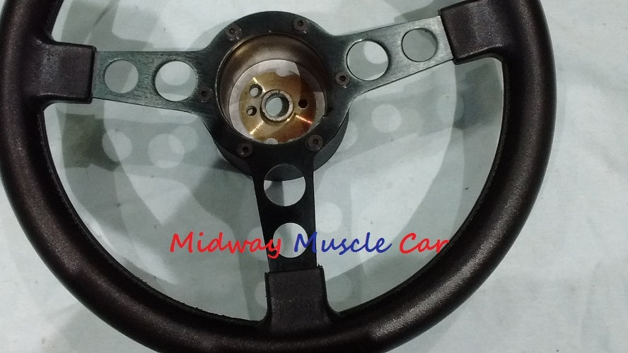 NEW formula steering wheel black spokes & collar 70-81 Pontiac Firebird Trans Am