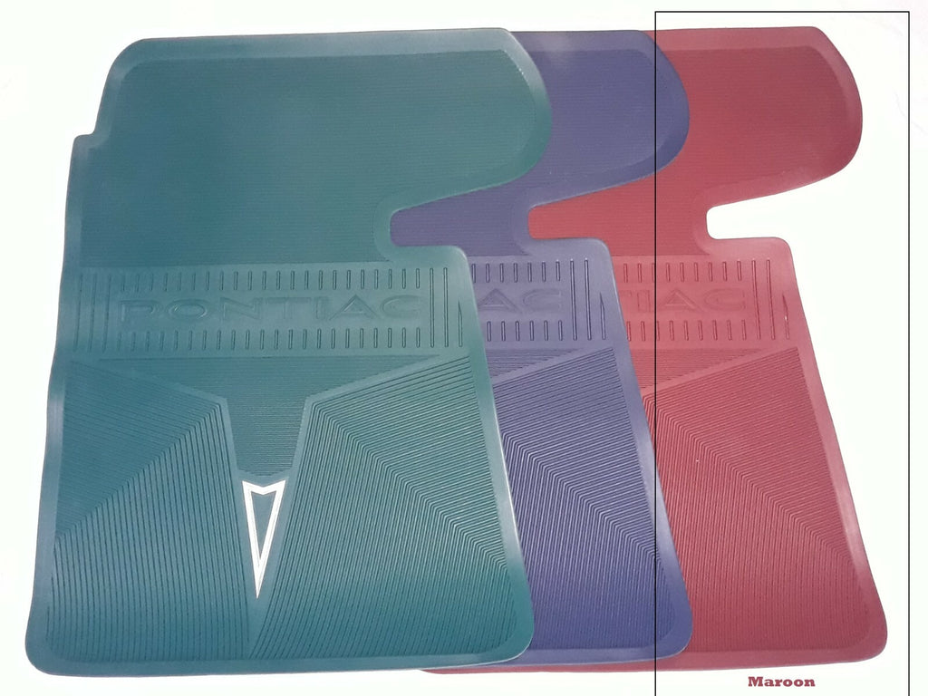 NEW original style RED 64 65 Pontiac floor mats GTO Lemans Judge Bonneville