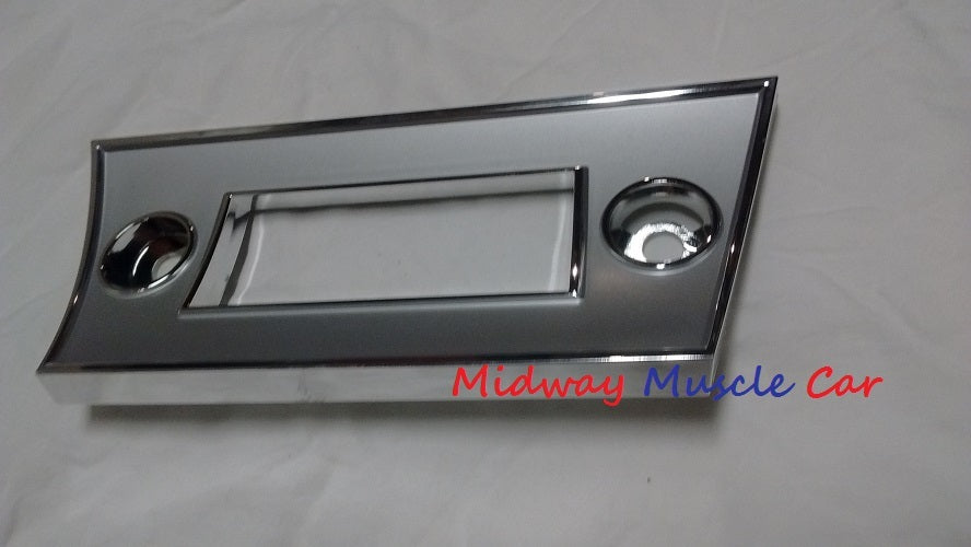 radio faceplate trim bezel surround 66 Chevy Chevelle El Camino Malibu