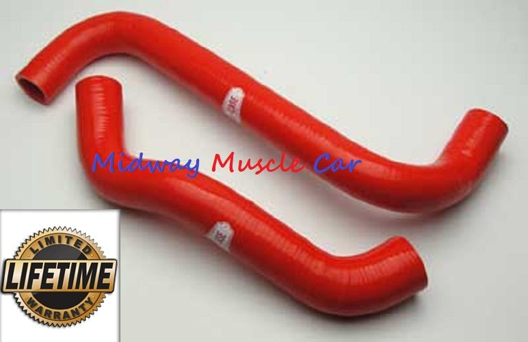 08 09 Pontiac G8 GT  Cold-Case Silicone Radiator Hose Kit - RED