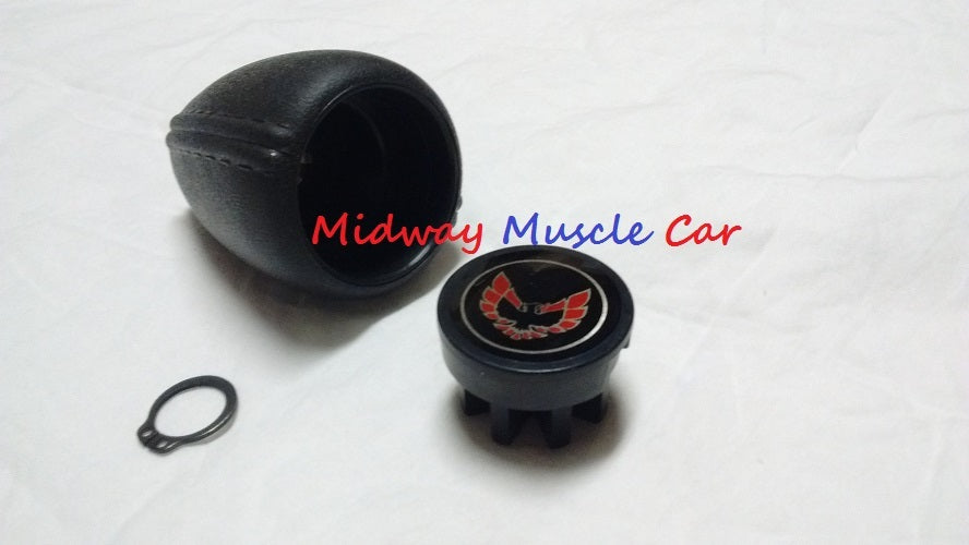 NEW red A/T shift shifter knob assy 76-81 Pontiac Firebird T/A Formula Trans Am