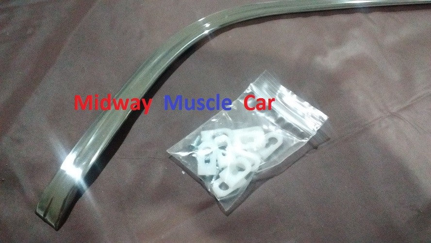 vinyl top moldings with clips 68 69 70 71 72 Chevy El Camino