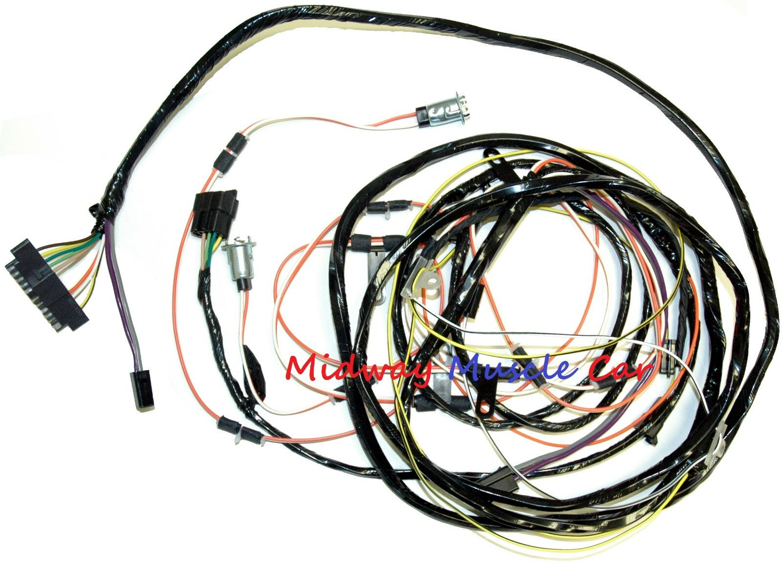 intermediate rear body wiring harness w/ buzzer 1972 72 Oldsmobile Cutlass 442
