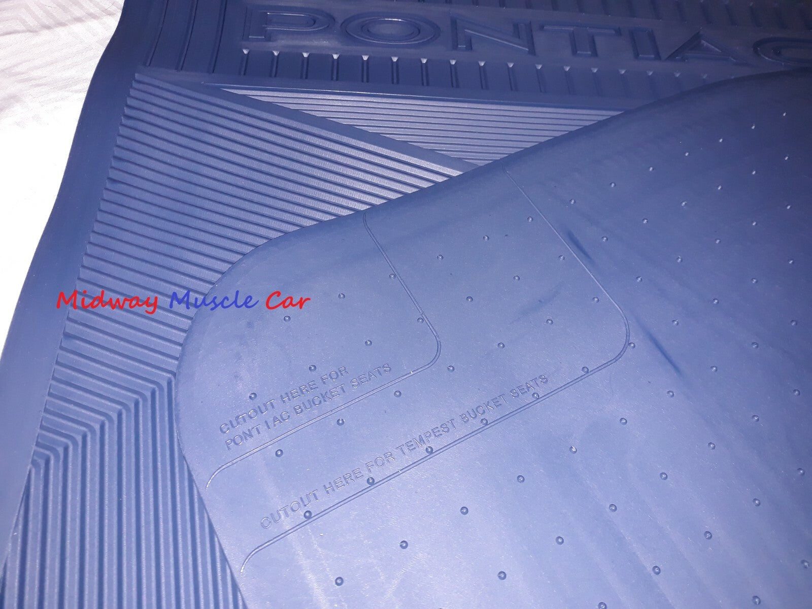 NEW original style Blue 64 65 Pontiac floor mats GTO Lemans Judge Bonneville GP