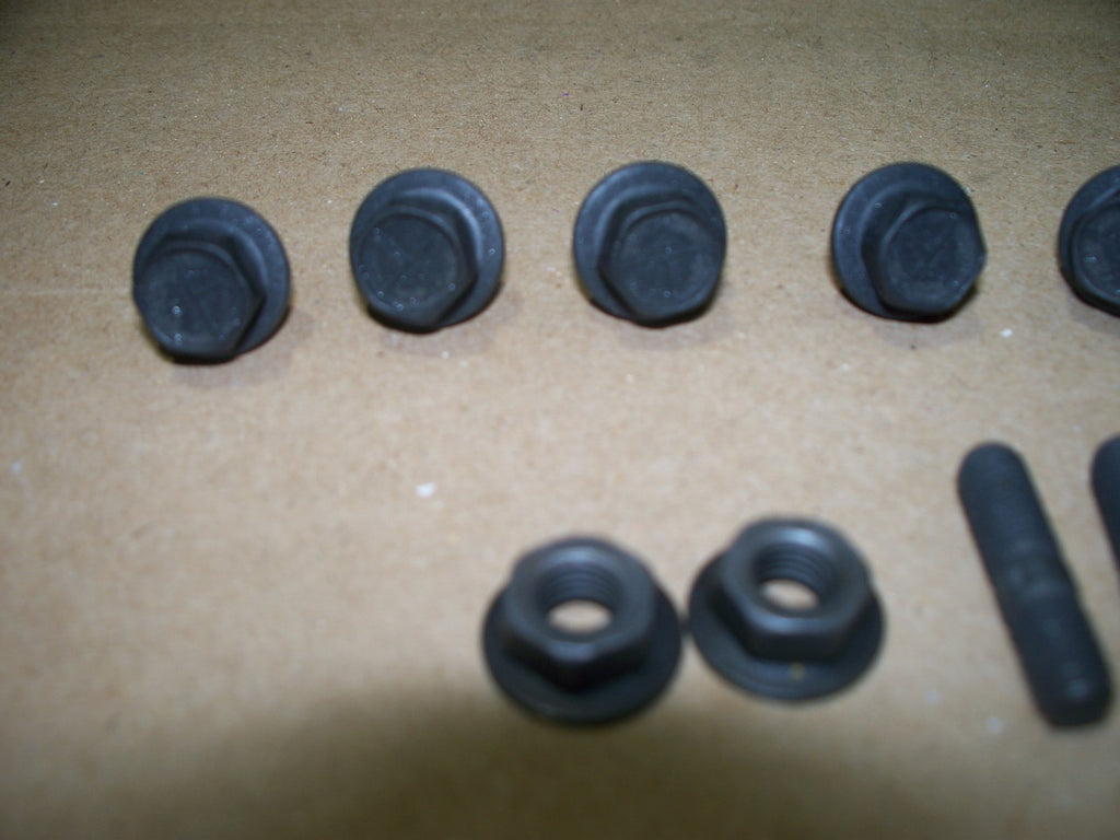 64-74 NOS valve cover bolts & nuts MOPAR 383 440 gtx super bee cuda challenger