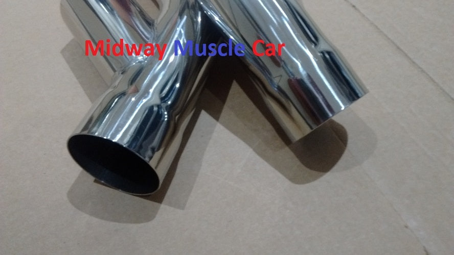 76-81 Pontiac Trans AM Firebird 2.5" stainless exhaust tail pipe tip splitters