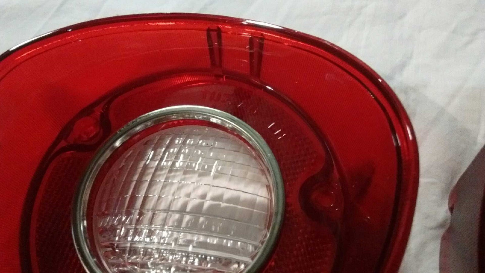 reverse back up lamp light lens L & R pair 72 1972 Chevy Chevelle Malibu