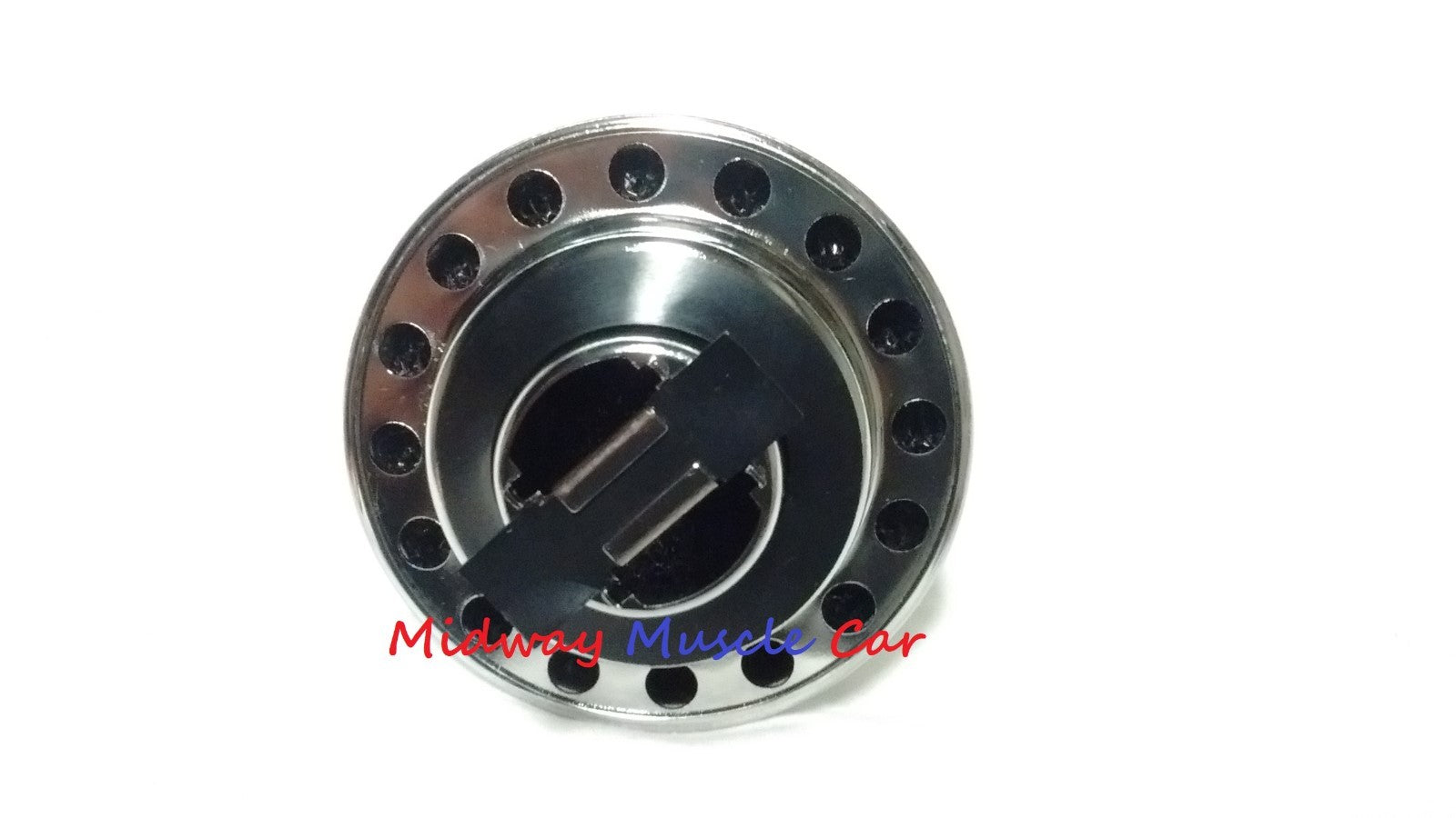AC chrome twist on valve cover oil cap breather GTO Chevy Camaro Chevelle