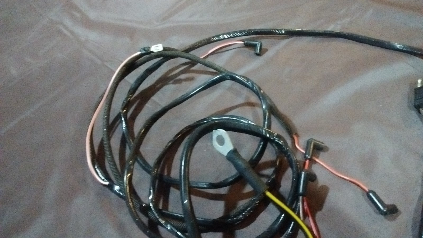 Engine gauge feed to firewall  Wiring Harness V8 65 66 Ford F100 pick up truck
