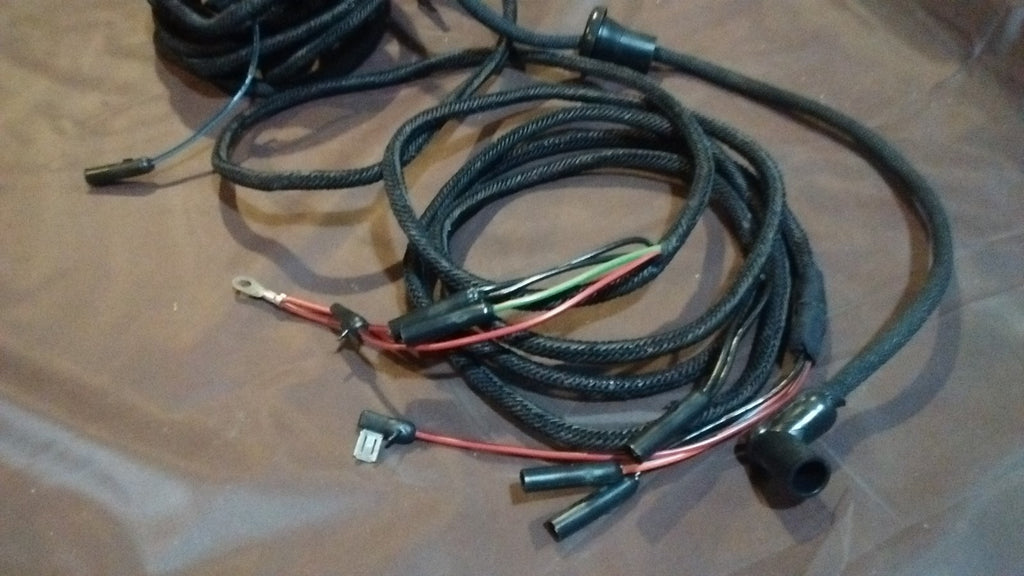 63 Ford Falcon 2dr sedan & conv rear Tail lamp light Wiring Harness   260 289