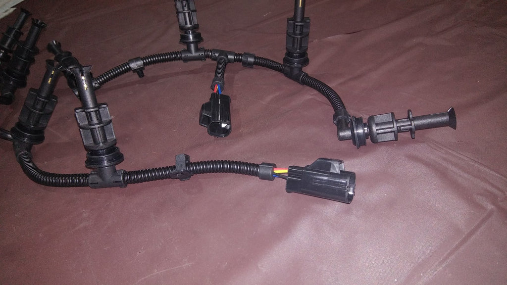 08-10 Ford 6.4L Diesel Right & Left Glow Plug Wiring Harness F250 F350 Super Dut