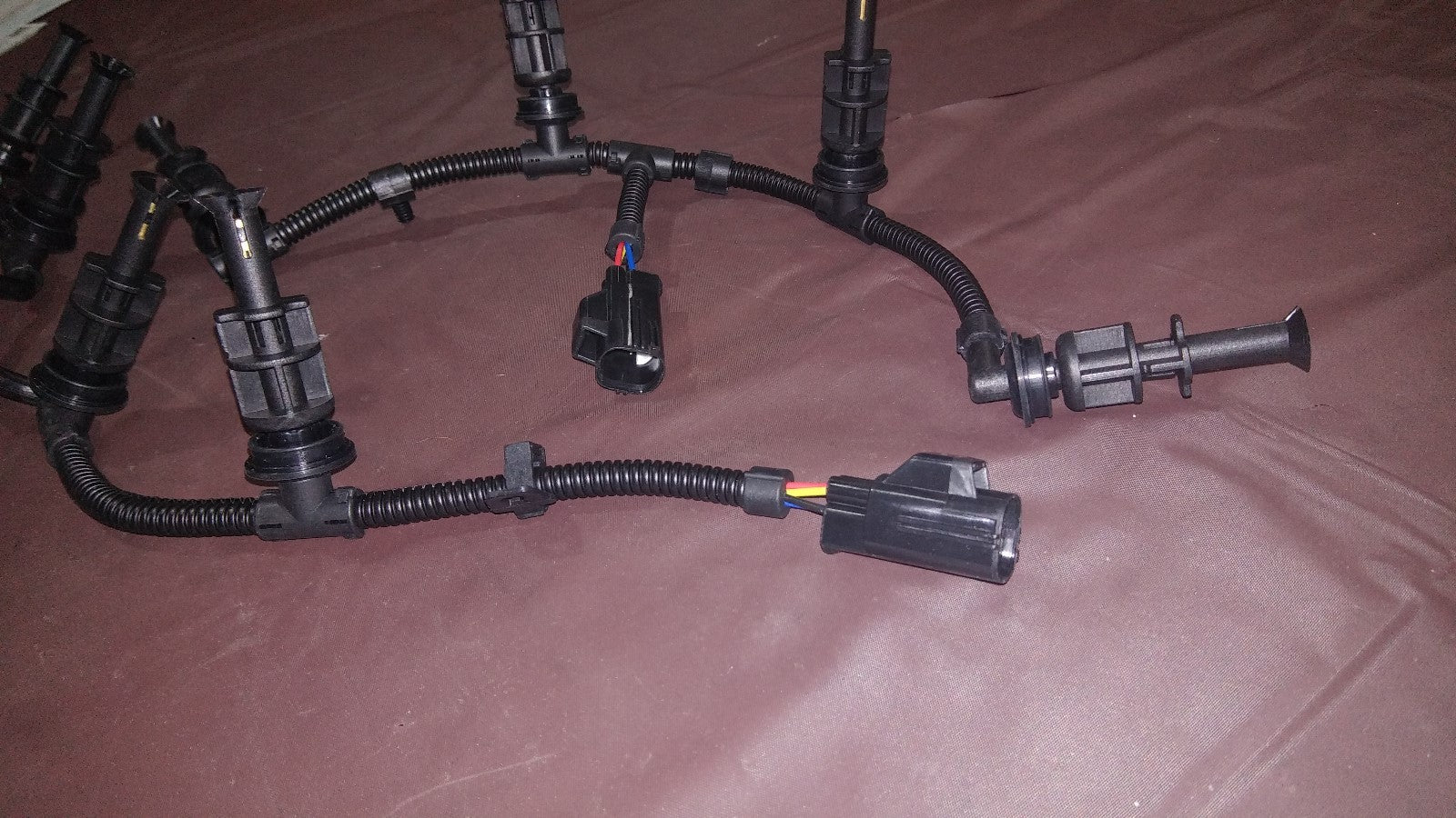 08-10 Ford 6.4L Diesel Right & Left Glow Plug Wiring Harness F250 F350 Super Dut