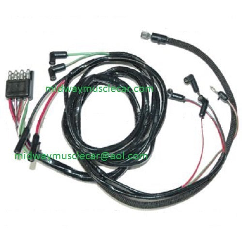64  Ford Falcon Ranchero 6 cyl Engine Gauge Feed Wiring Harness 144 170 six