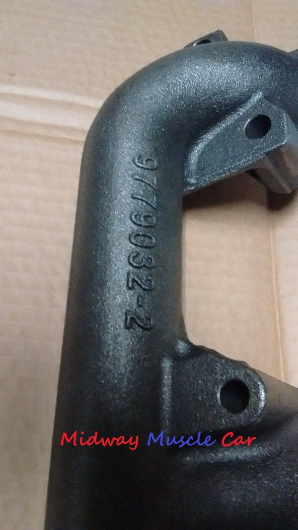 NEW STANDARD exhaust manifolds pair 64-68 Pontiac GTO LeMans Tempest