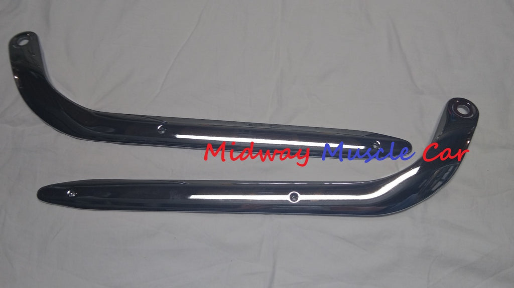 bucket seat back side hinge chrome trim 62-65 Chevy II Chevelle Pontiac GTO 442