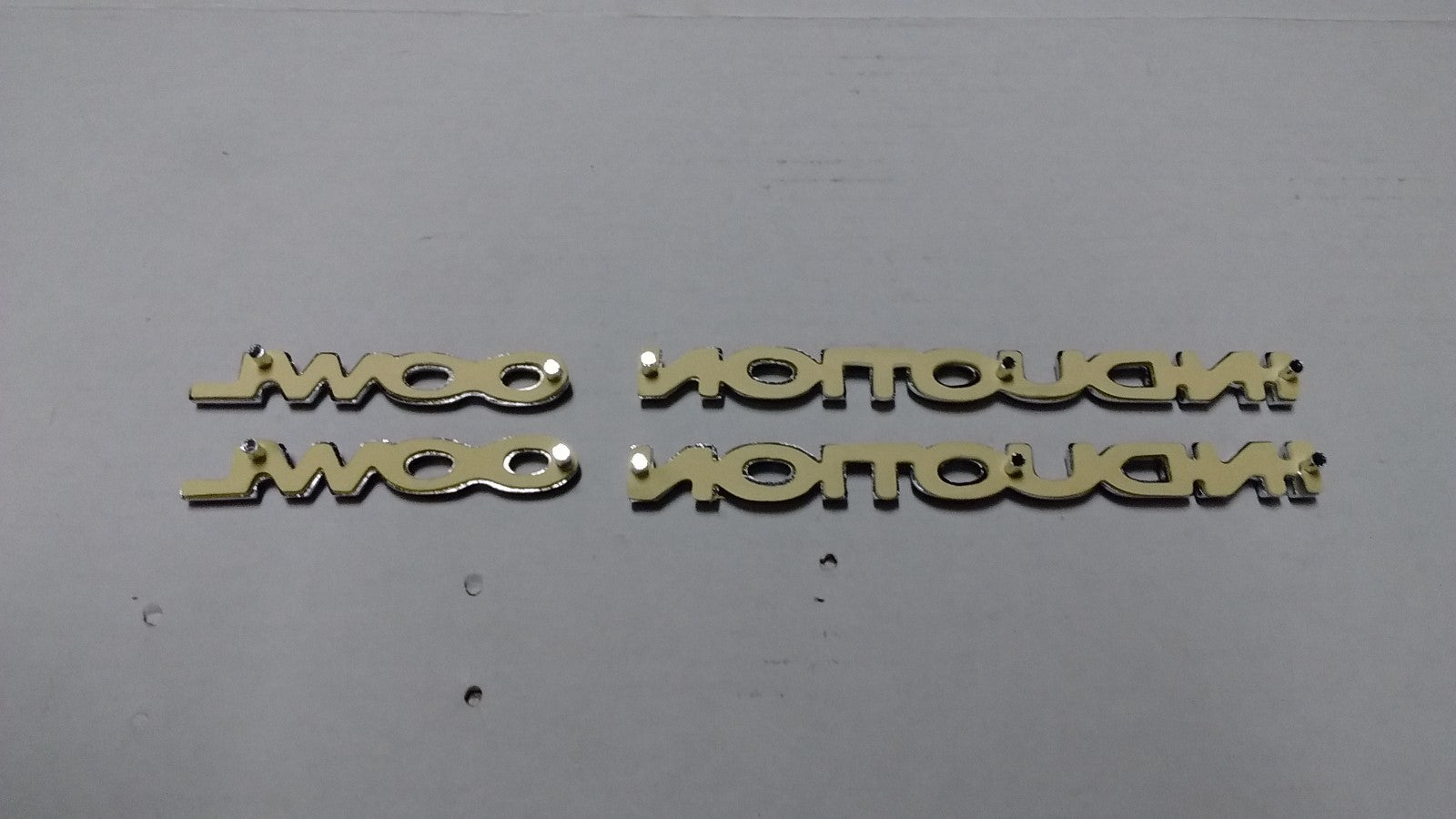 COWL INDUCTION hood emblem badges  kit   4 pc 70 71 72 Chevy Chevelle El Camino