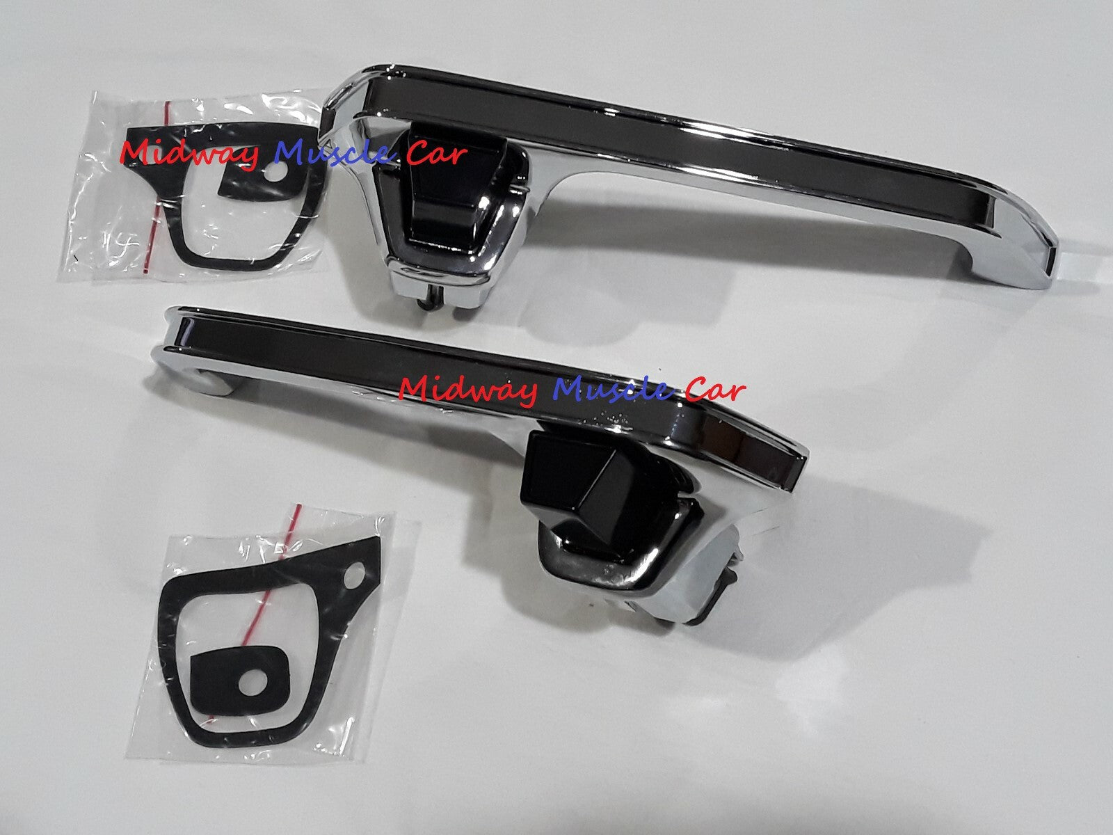 outside door handle complete kit (pr) 73-87 Chevy GMC Pickup Truck Blazer C10