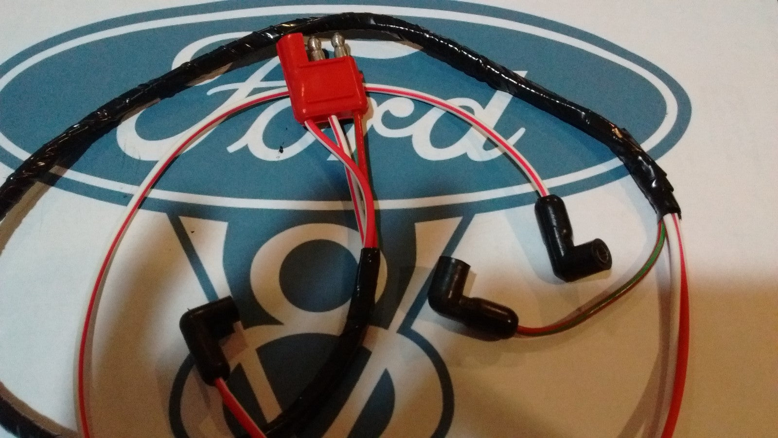 67 Ford Mustang v8 Engine Gauge Feed Wiring Harness 390 427 428