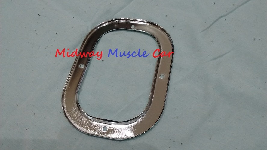 66-72 Pontiac GTO judge Lemans manual trans floor shift shifter boot trim plate