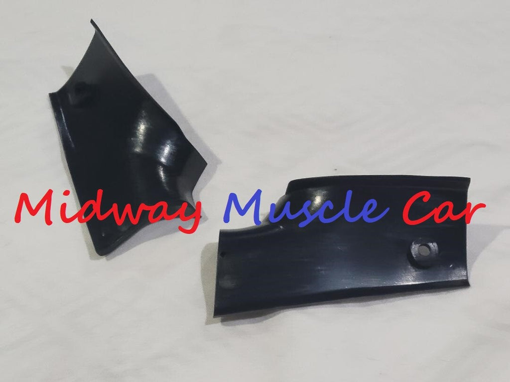 plastic rear window windlace trim corners 68-72 Pontiac GTO LeMans Tempest