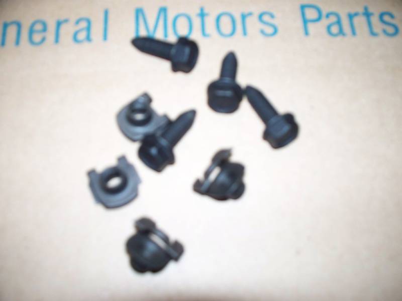 upper & lower front shock hardware 68-72 Pontiac GTO T/A judge Firebird G/P